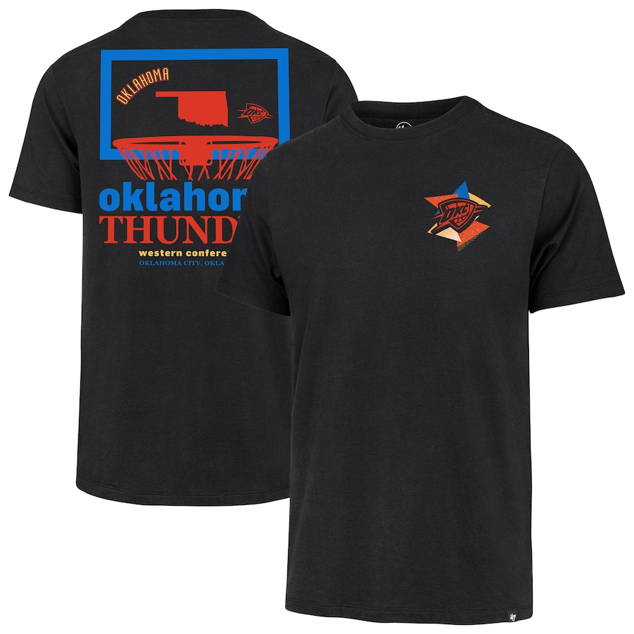 Men Oklahoma City Thunder short T Shirt 2025 style 22